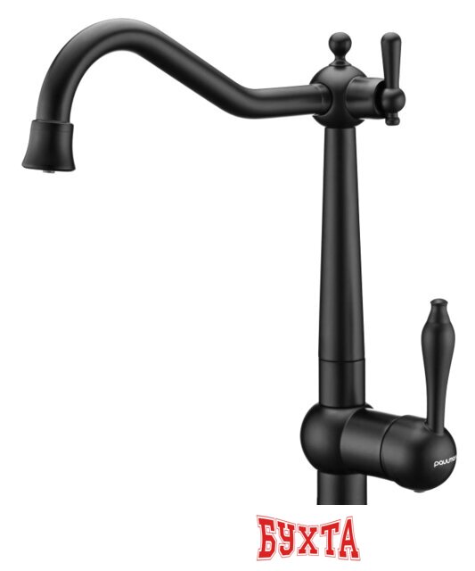 Смеситель Paulmark Retro Re213226-401 (антрацит)