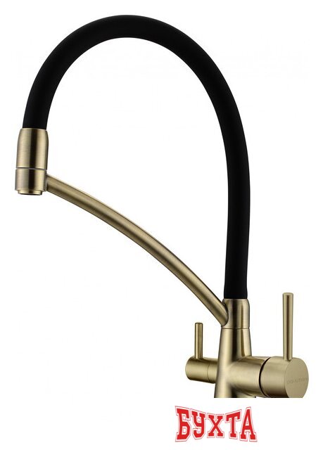 Смеситель Paulmark Siegen Si213111-BR (бронза/черный)