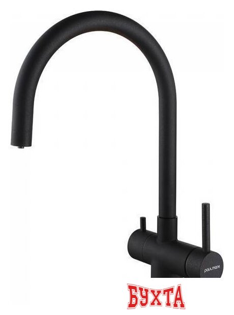 Смеситель Paulmark Heller He213218-418 (черный металлик)