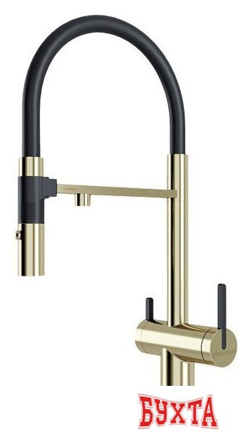 Смеситель Paulmark Gravity Gr213888-LG (золото/светлое золото)