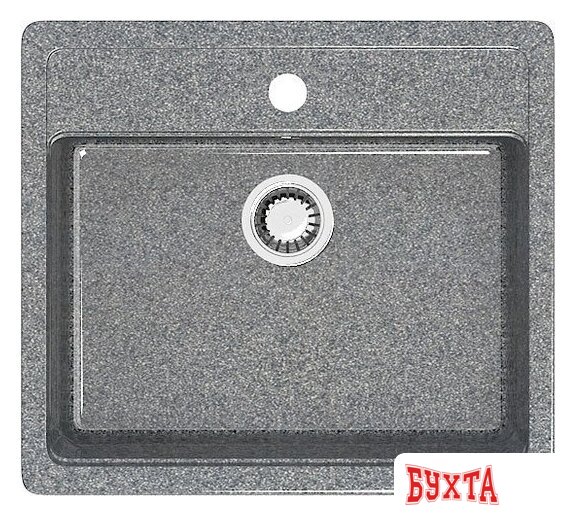 Кухонная мойка MARRBAXX Карельский камень модель 9/Q8 F009Q008 (серый/темно-серый) 1