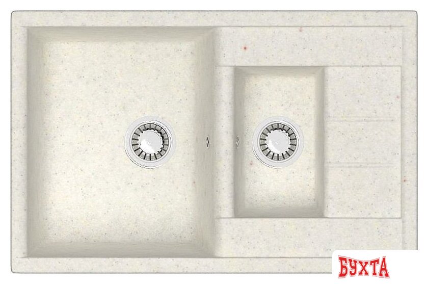 Кухонная мойка MARRBAXX Карельский камень модель 20/Q7 (хлопок)