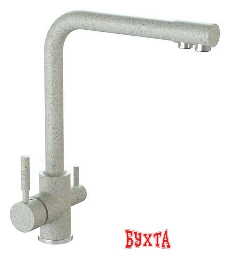 Смеситель MARRBAXX Карельский камень КМ006/Q10 (серый/светло-серый)