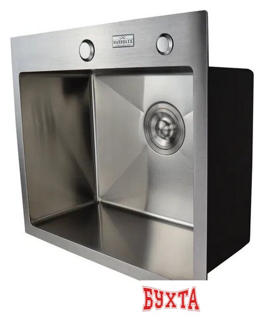 Кухонная мойка MARRBAXX C5040-R (стальной/нержавеющая сталь) 4