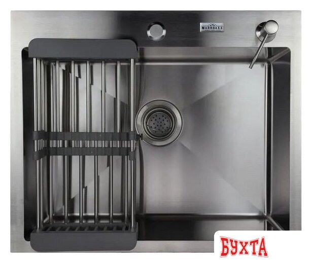 Кухонная мойка MARRBAXX C6050-R (стальной/нержавеющая сталь) 2
