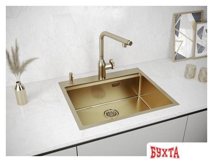 Кухонная мойка Paulmark Kroner-Pro 59 PM705951-BG 3