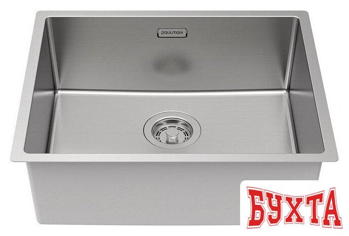 Кухонная мойка Paulmark Lassan 54 Uni LA54-BS 2