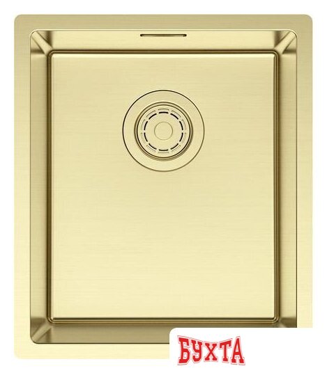 Кухонная мойка Paulmark Lassan 38 UNI LA38-LG (золото/светлое золото)