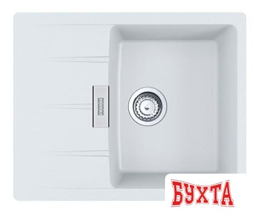 Кухонная мойка Franke Centro CNG 611/211-62 Fragranite 114.0639.676 (белый) 1