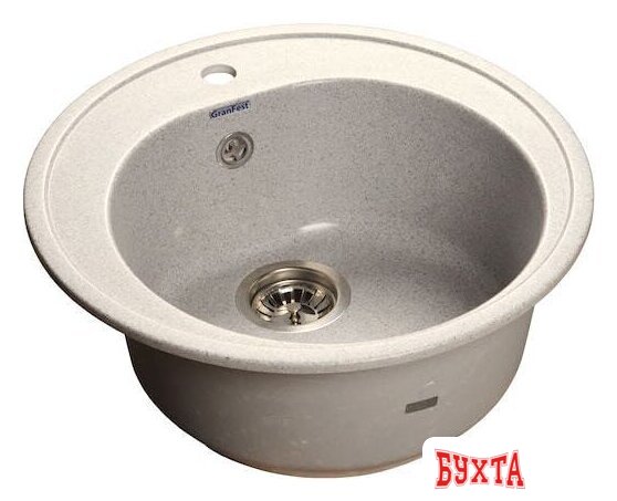 Кухонная мойка GranFest GF-R510 (серый)