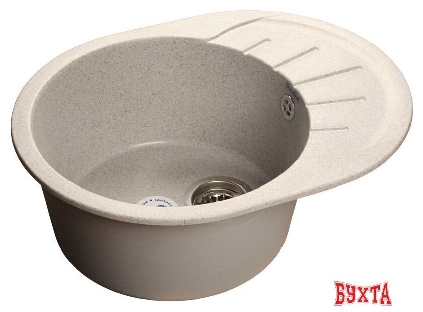 Кухонная мойка GranFest Rondo GF-R580L (серый)