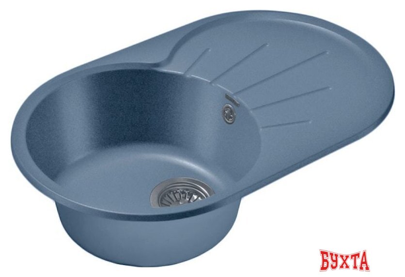 Кухонная мойка GranFest GF-R750L (графит)