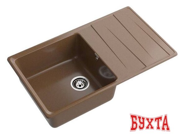 Кухонная мойка GranFest GF-LV-860L (терракот)