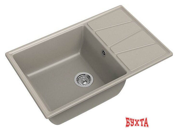 Кухонная мойка GranFest GF-V-780L (топаз) 1