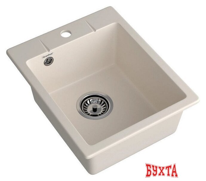 Кухонная мойка GranFest Urban GF-UR-240 (белый) 2