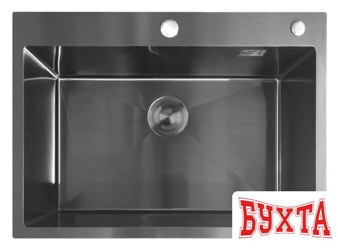 Кухонная мойка Stellar S6050NB-S1 (нано черный)