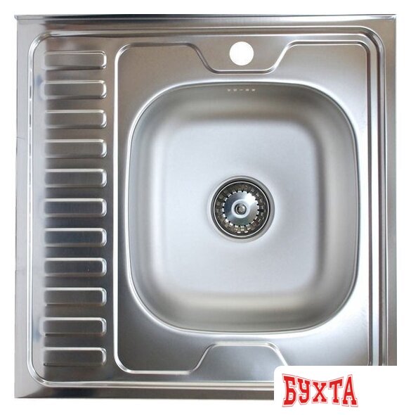 Кухонная мойка Kromevye ЕС 209 D (чаша справа)