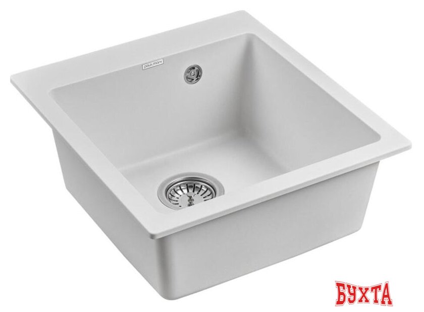 Кухонная мойка Paulmark Kante 45 PM104651-WH 2