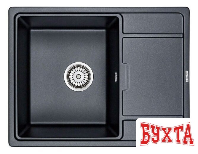 Кухонная мойка Paulmark Weimar PM216550-BLM 1