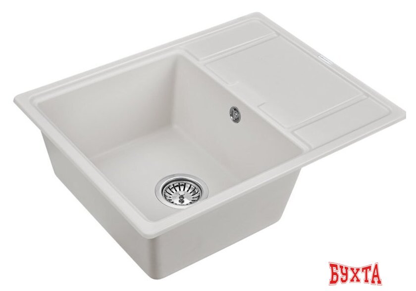 Кухонная мойка Paulmark Weimar PM216550-WH 2