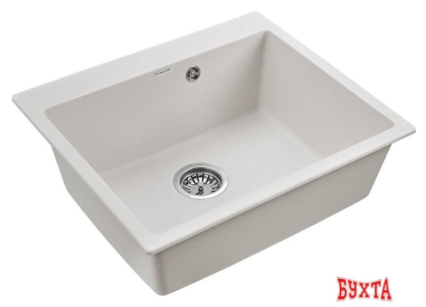 Кухонная мойка Paulmark Kante 60 PM106052-WH 2