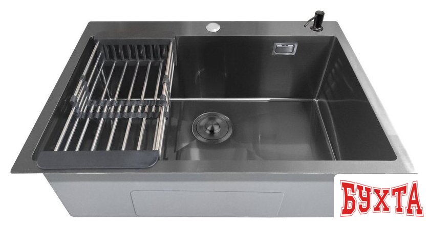 Кухонная мойка Stellar Evier E7050NB (графит) 2