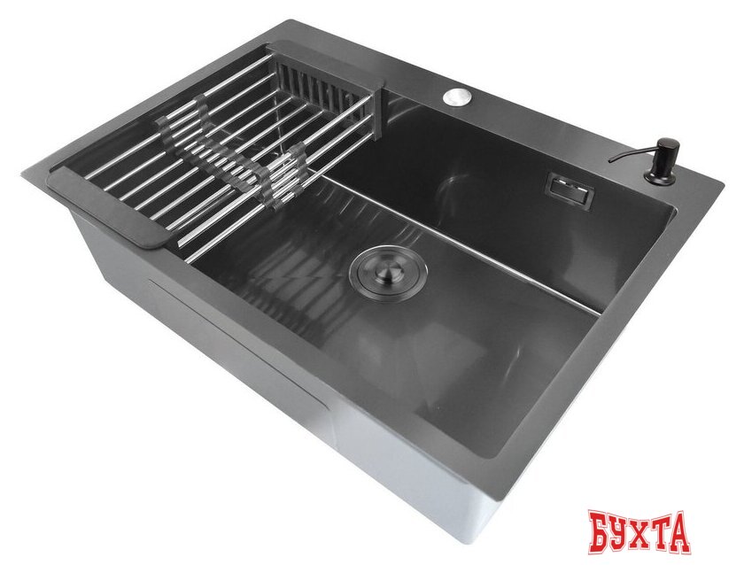 Кухонная мойка Stellar Evier E7050NB (графит) 3