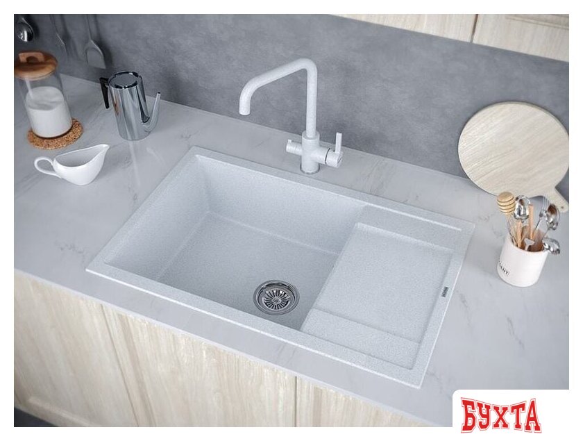 Кухонная мойка Paulmark Flugen 60 PM317850-GR 3