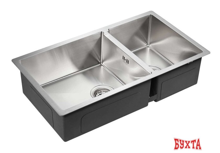 Кухонная мойка Paulmark PM227844-BS 2