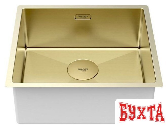 Кухонная мойка Paulmark Next 48 UNI PM214844-LG (золото/светлое золото) 2