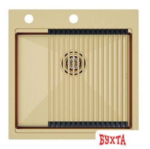 Кухонная мойка Paulmark Kroner-Pro 51 PM705151-BG 2