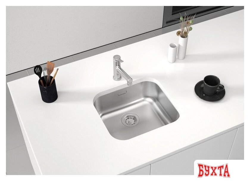 Кухонная мойка Paulmark Vello 48 Uni VE48-BS 3