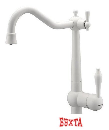 Смеситель Paulmark Retro Re213226-431 (белый матовый)
