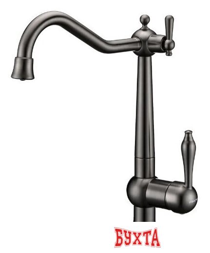 Смеситель Paulmark Retro Re213226-GM (вороненая сталь)