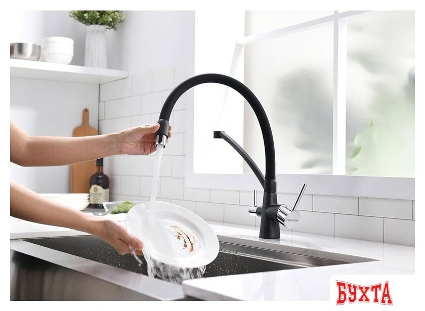 Смеситель Paulmark Siegen Si213111-BLM (черный) 3