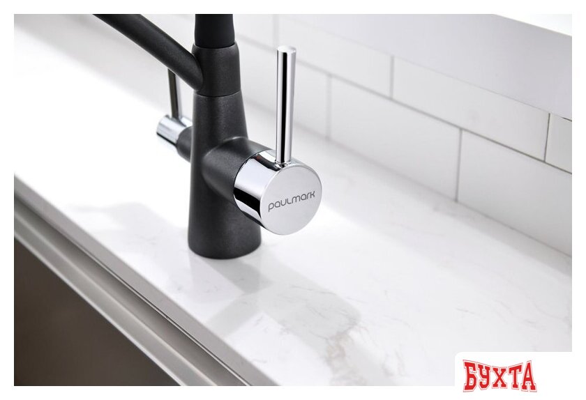 Смеситель Paulmark Siegen Si213111-BLM (черный) 5