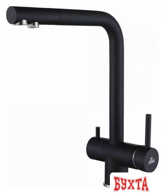 Смеситель Paulmark Skalen Sk213020-418 (черный металлик)