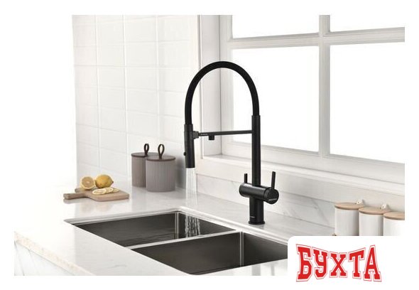 Смеситель Paulmark Gravity Gr213888-AN (антрацит) 3