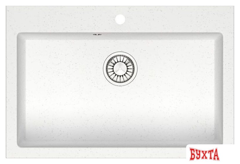 Кухонная мойка MARRBAXX Карельский камень модель 39/G31 (белый)