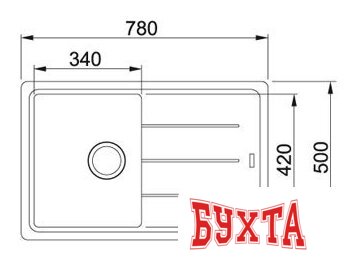 Кухонная мойка Franke BFG 611 (ваниль) 2