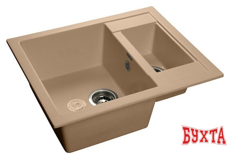 Кухонная мойка GranFest GF-Q610K (топаз)