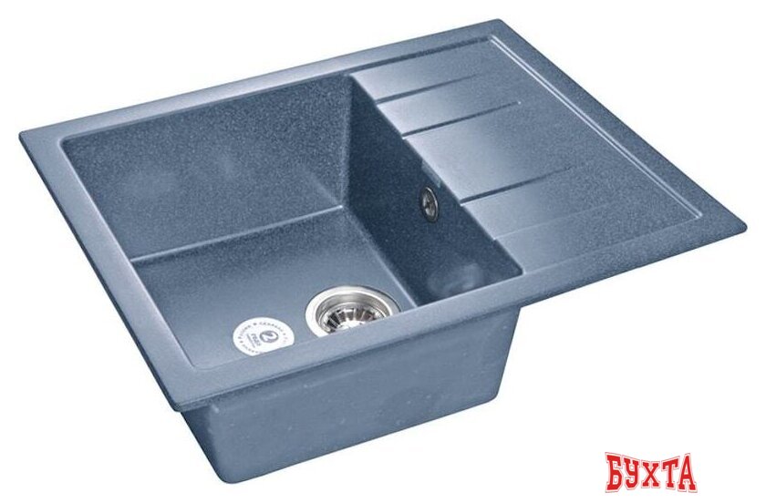 Кухонная мойка GranFest GF-Q650L (графит) 1