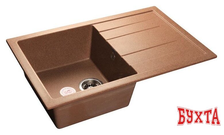 Кухонная мойка GranFest Quadro GF-Q780L (терракот)