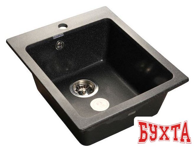 Кухонная мойка GranFest Practic GF-P505 (черный) 1