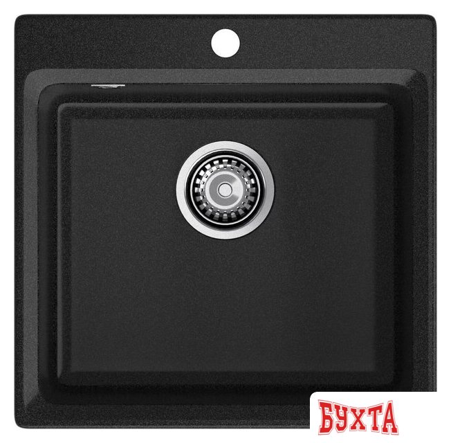Кухонная мойка GranFest GF-LV-510 (графит) 1