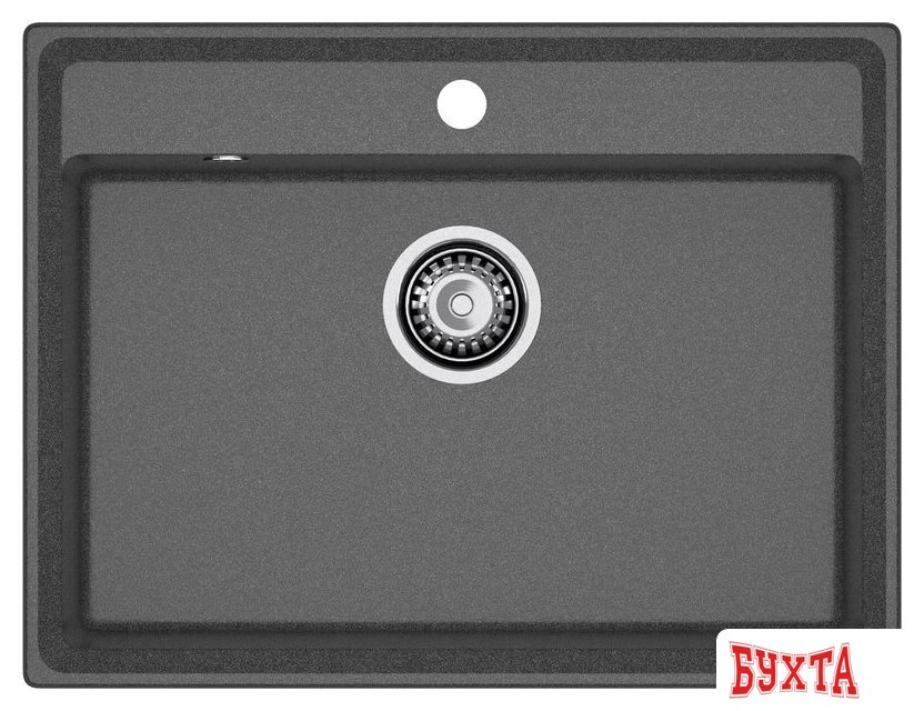 Кухонная мойка GranFest GF-LV-660 (графит)