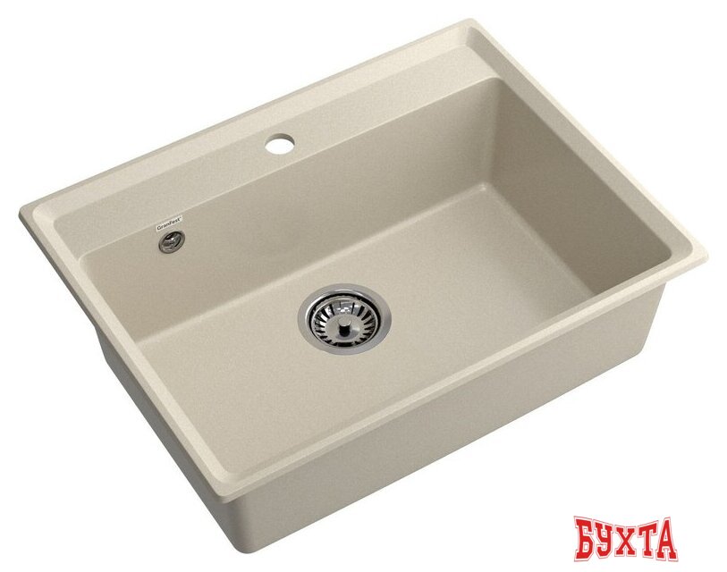 Кухонная мойка GranFest GF-LV-660 (топаз) 2