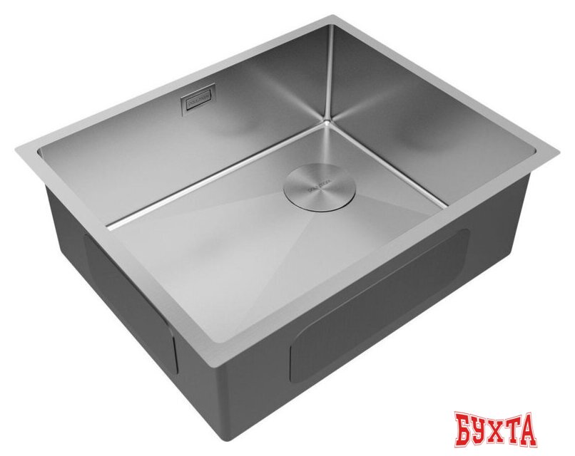 Кухонная мойка Paulmark NEXT-SKEW 54 UNI PM885444-BS 2