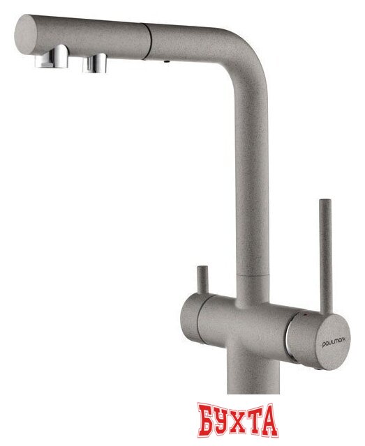 Смеситель Paulmark Serpentine SE213222-GR (серый)