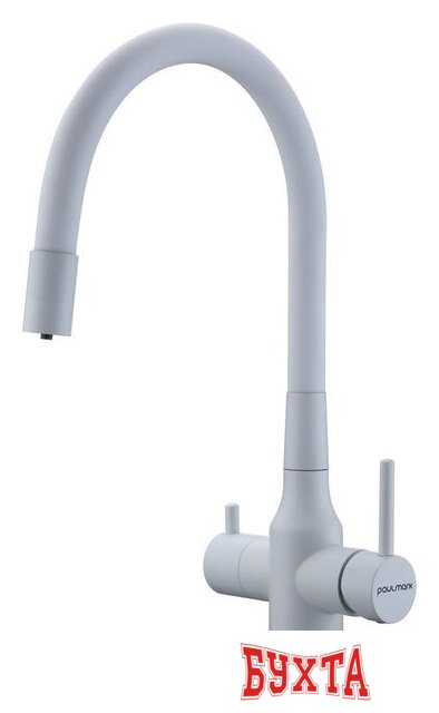 Смеситель Paulmark Salix Sa213419-431 (белый матовый)
